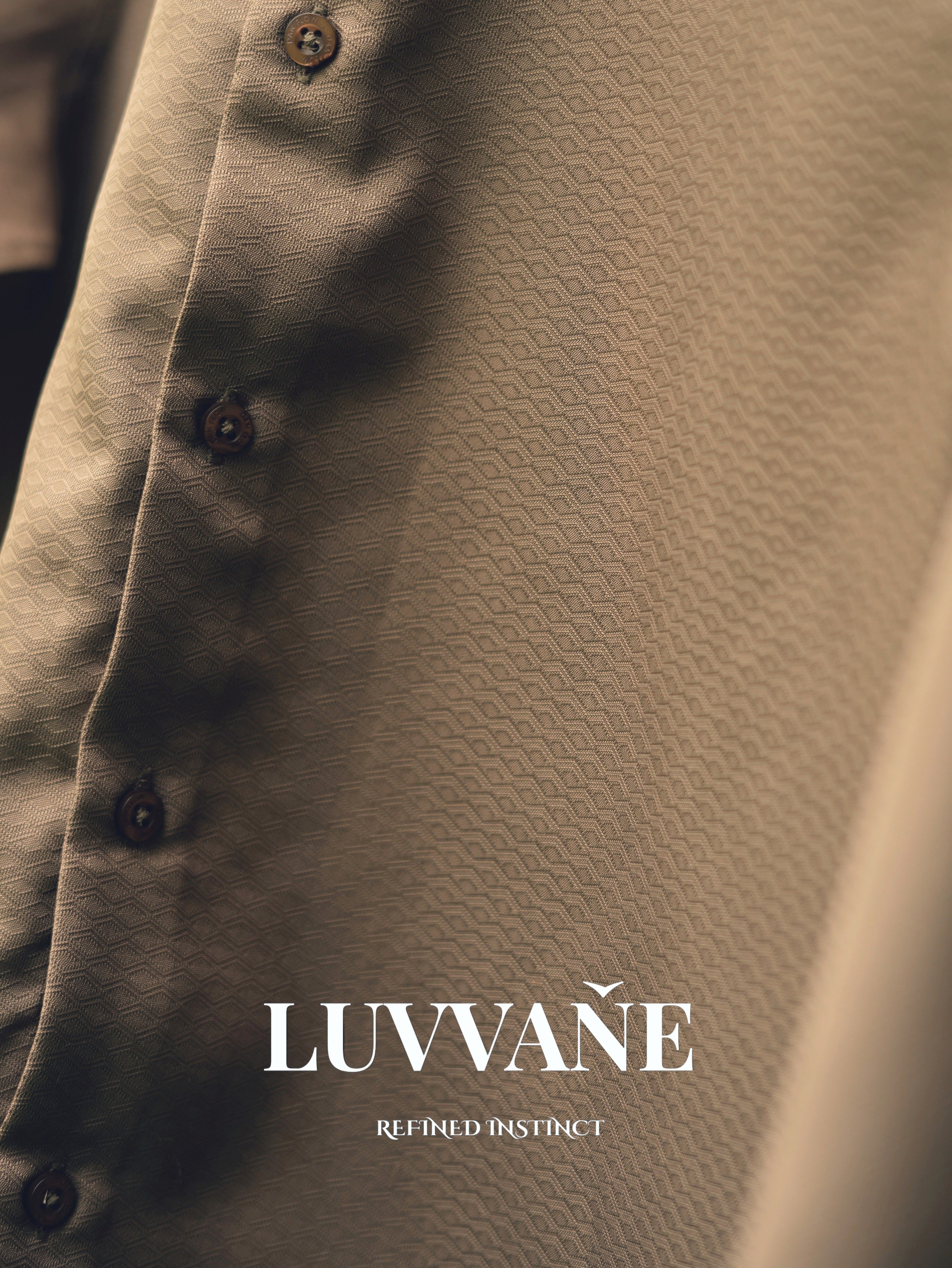 EARTH TAUPE COLOR IN BAMBOO SILK FABRIC..