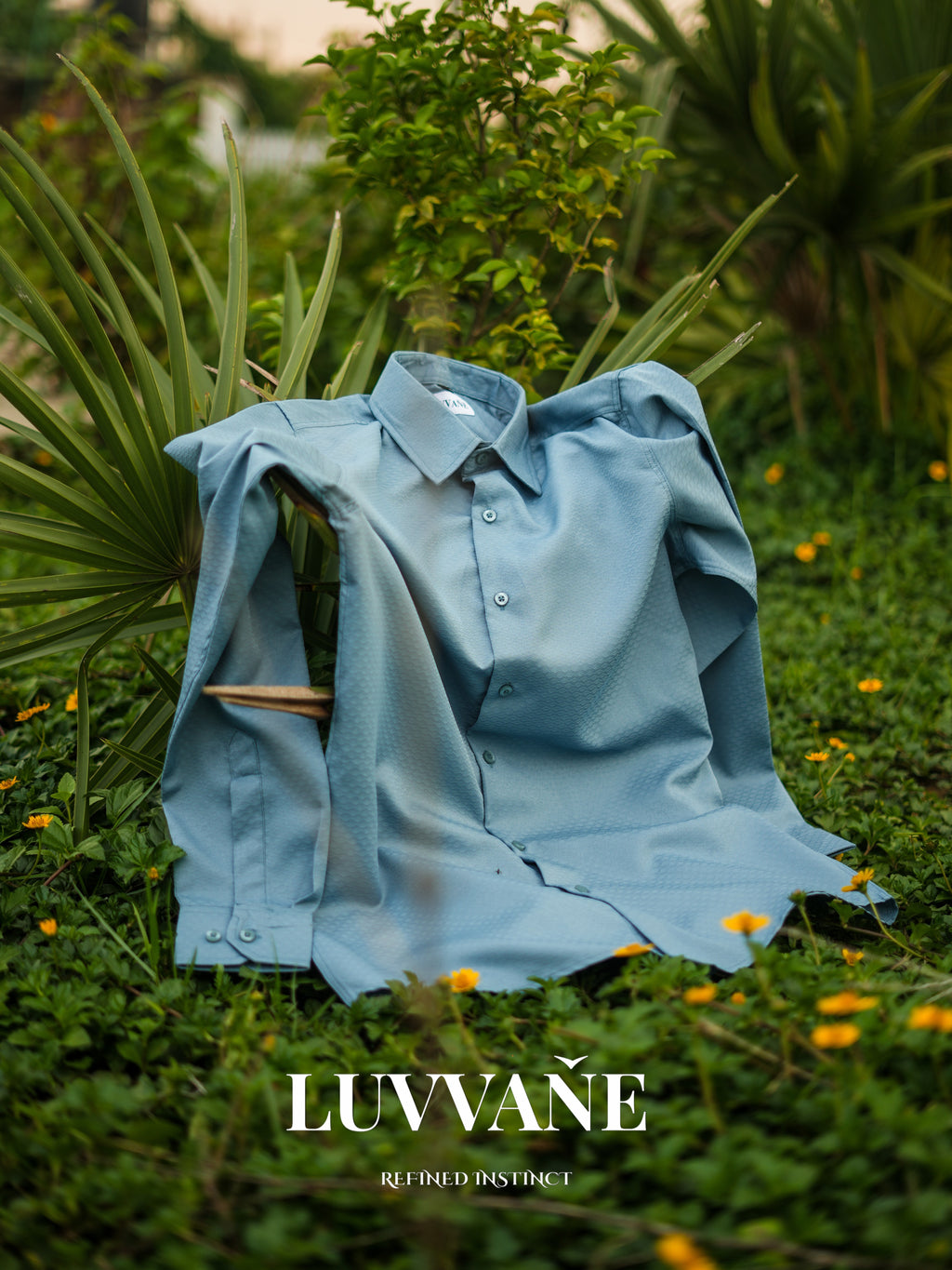 MUTED SKY BLUE IN PREMIUM BAMBOO FABRIC