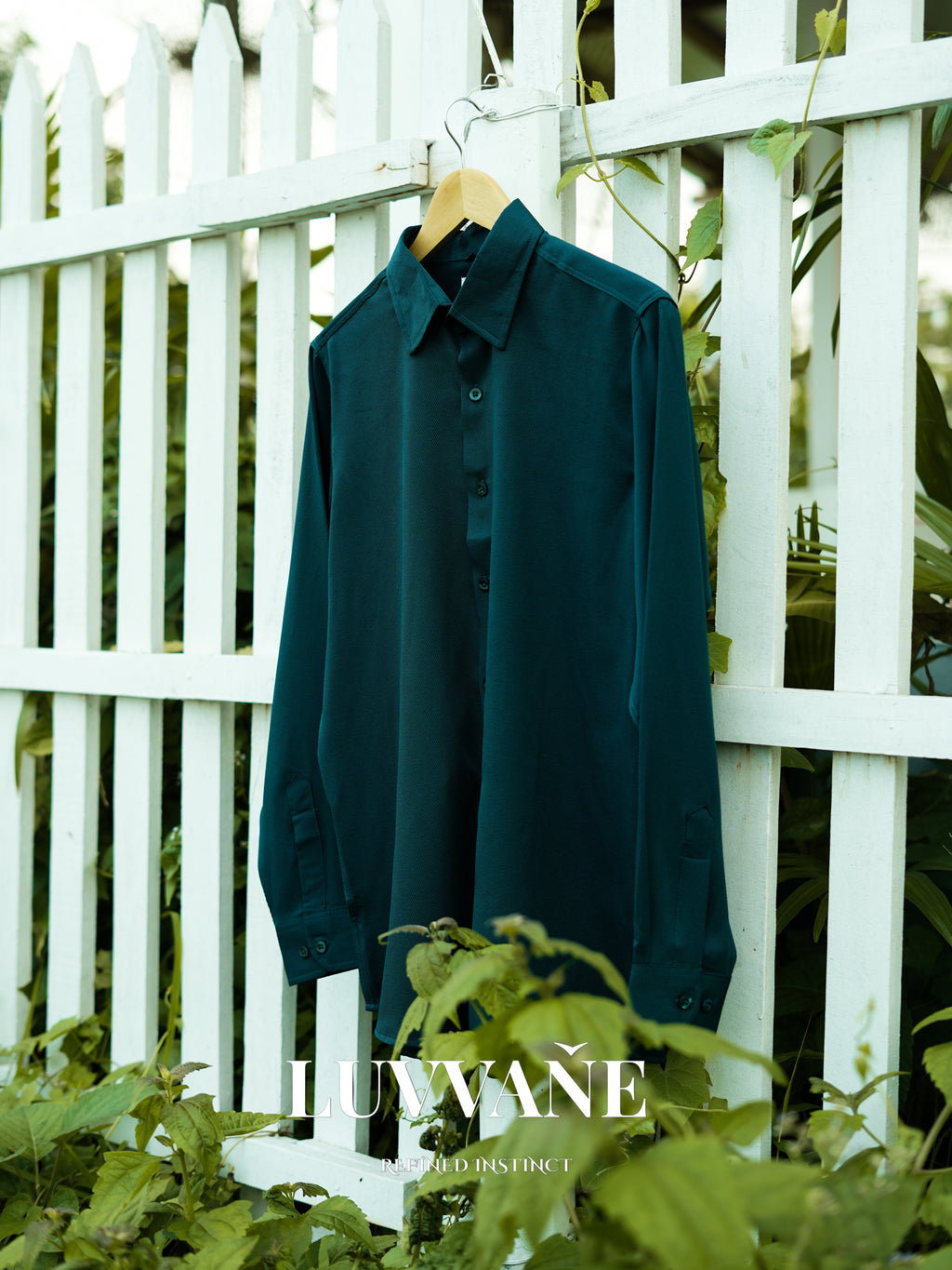 Sea Green In STRETCHABLE CROSS COTTON BLEND FABRIC